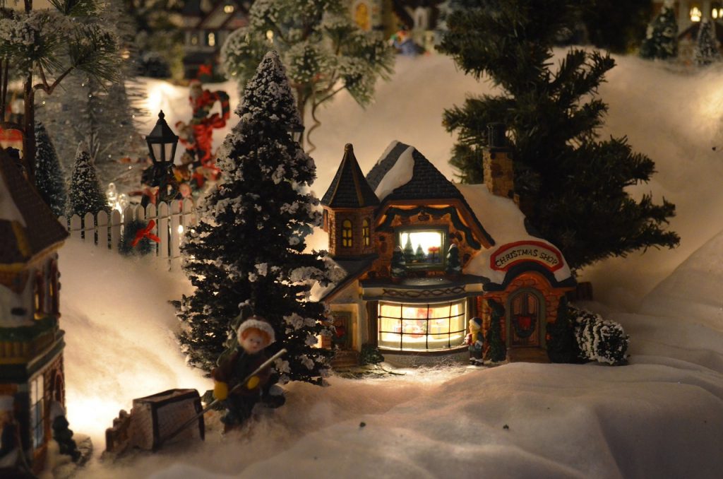 DIY Noël : un village enneigé pour décorer son intérieur - Business: le ...