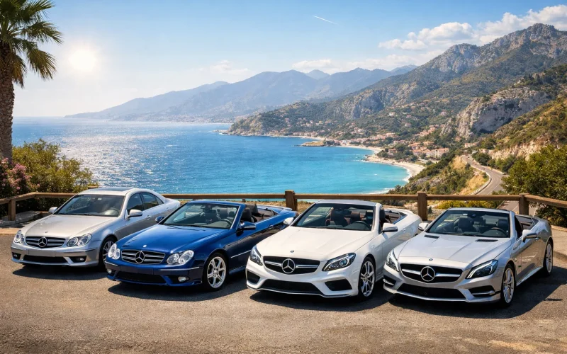 Comparatif Mercedes CLK vs autres coupés et cabriolets Mercedes : laquelle choisir ?