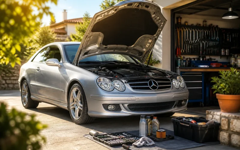 CLK W209 : solutions aux pannes courantes et entretien DIY facile