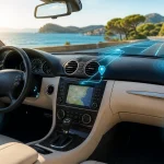 Technologies embarquées : audio, navigation, sécurité sur les CLK 209 Technologies embarquées sur les CLK 209 : audio, navigation et sécurité à bord