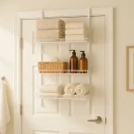 Rangement au-dessus de la porte de salle de bain Rangement au-dessus de la porte de salle de bain